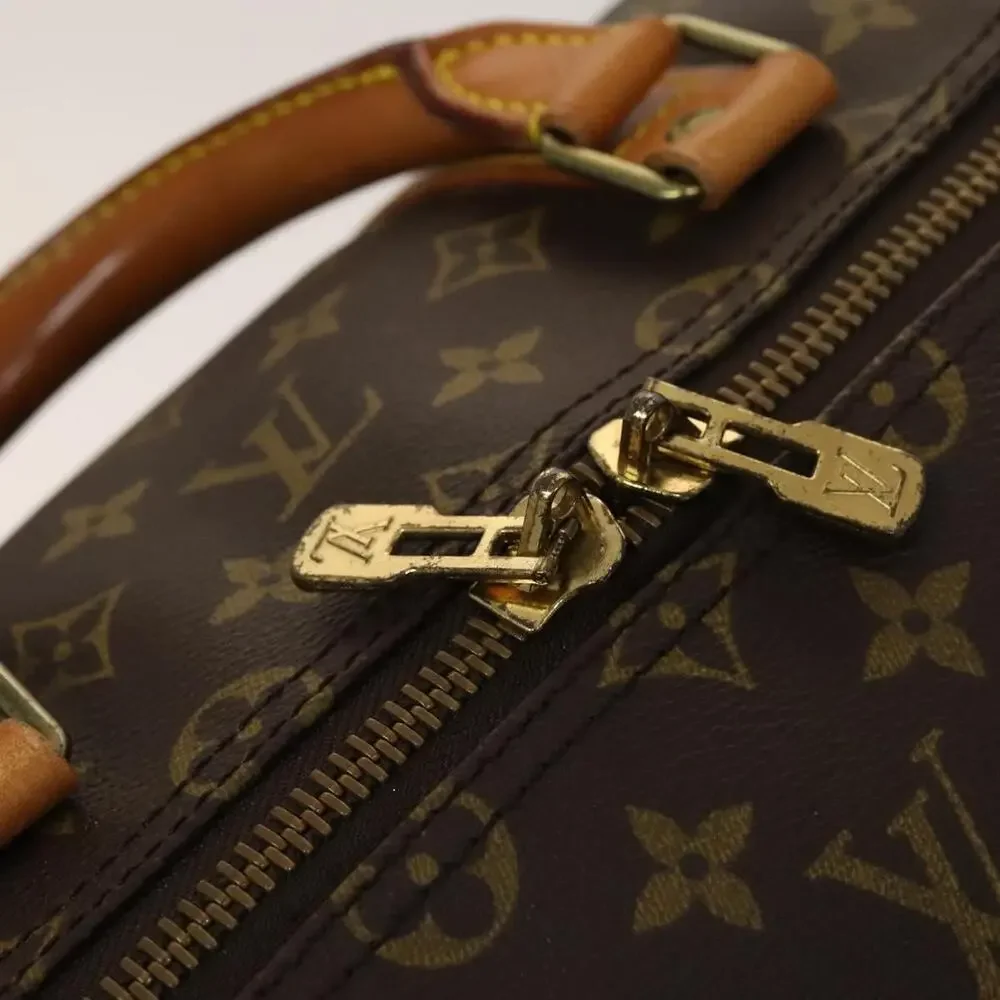 LOUIS VUITTON Monogram Keepall 55 Boston Bag M41424